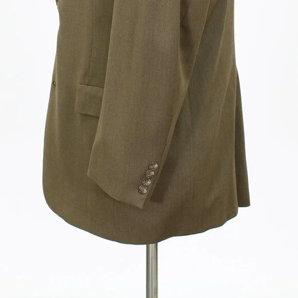 Hart Schaffner Marx Golden Trumpeter 41R Brown Sport Coat Blazer Jacket 2B B507